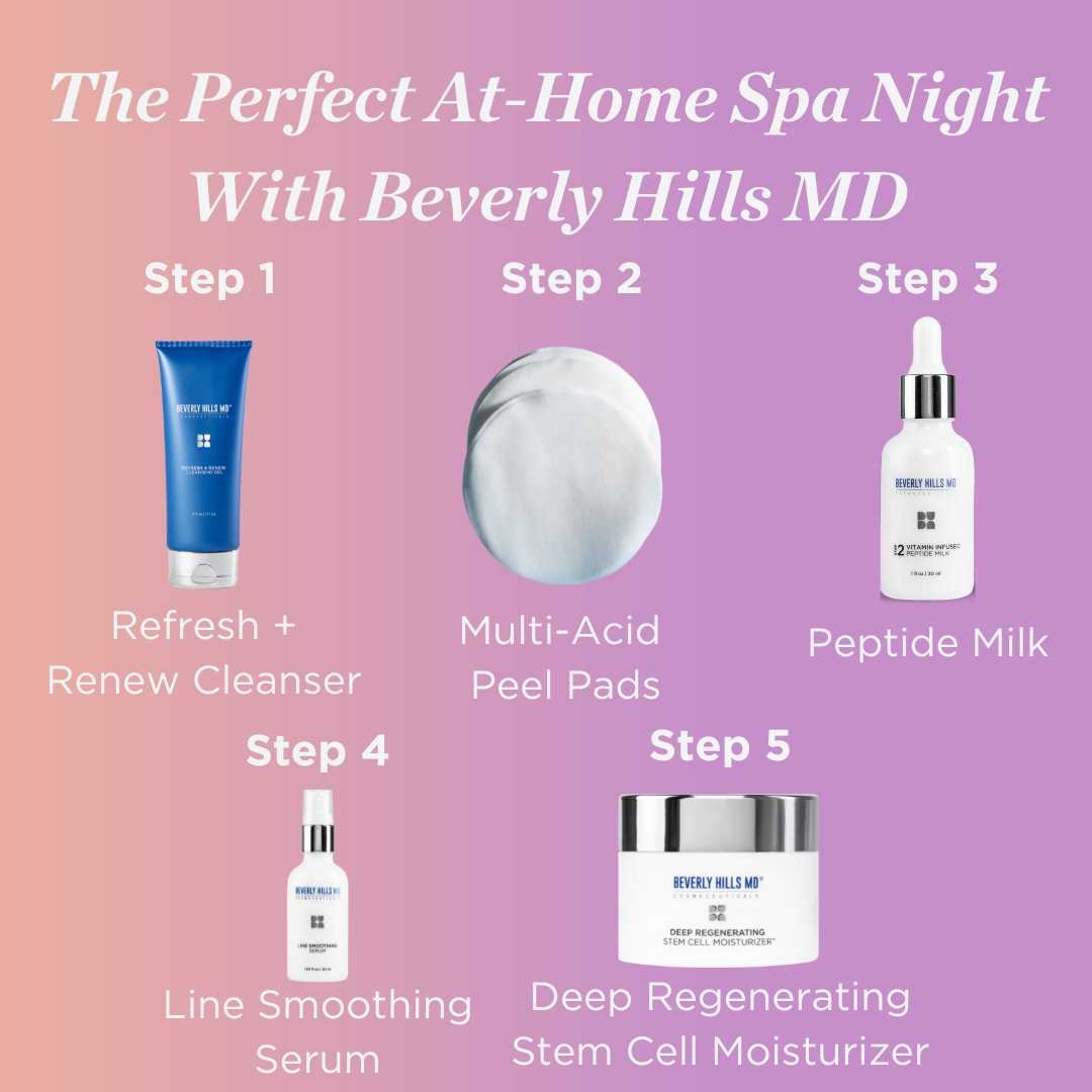 OfficialBHMD's tweet photo. Here at #BHMD, we love a good spa night! 🧖🏽‍♀️

Resurface + Restore Youth Revealing System, is perfect for getting a peel without leaving your bathroom ✨

Use the graphic above for your next night in and visit the link below to get these formulas now! 📲

https://t.co/W7FAaoSxpj https://t.co/jyzQQPGe7Q