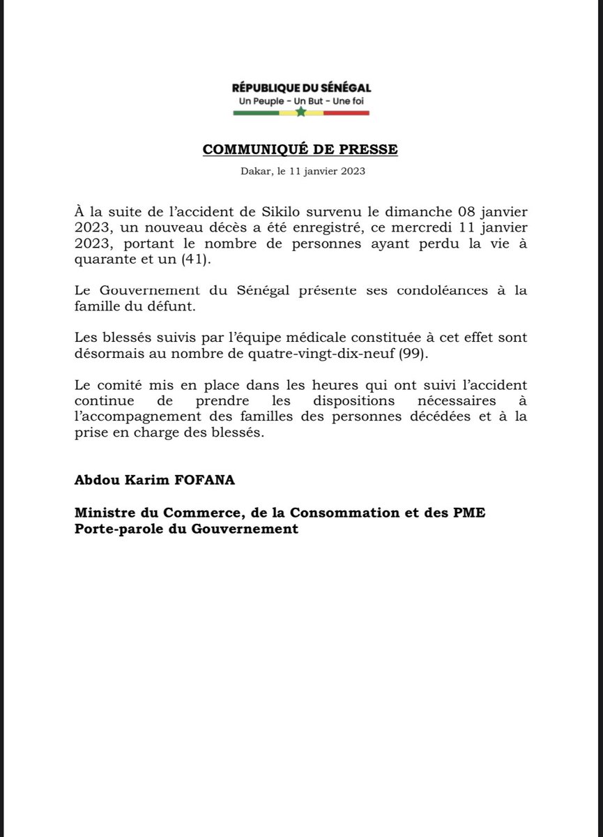autruicomoi's tweet photo. #Sikilo - Le bilan du Gouvernement s’alourdit à 41 décès à ce jour suite à un autre blessé qui a succombé à ses blessures. https://t.co/czFkvE2VAx