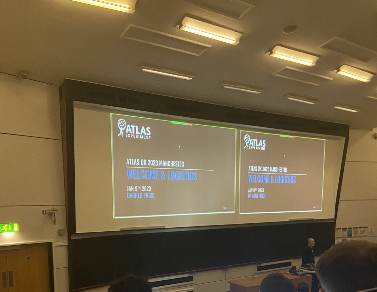 Was brilliant to attend my first <a href="/ATLASexperiment/">ATLAS Experiment</a> UK meeting hosted by <a href="/UoMparticle/">UoM Particle Physics</a> this week! Thanks to all the organisers for three days of excellent presentations and discussion!