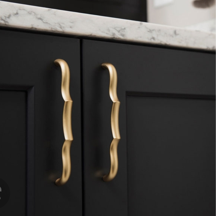 It's the little things that make a big impact. These cabinet pulls are the perfect finishing touch. #CabinetAccessories #Decor #InteriorDesignDetails