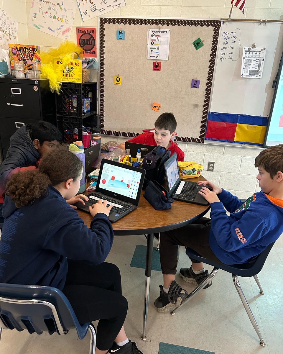 Our 5th grade teachers are partnering with our Innovative Learning Coach @ImagineerSTEAM to teach students about @tinkercad which will allow students to design and print in 3D. Watch out to see what challenge they have to engineer! #sges #youbelonghere