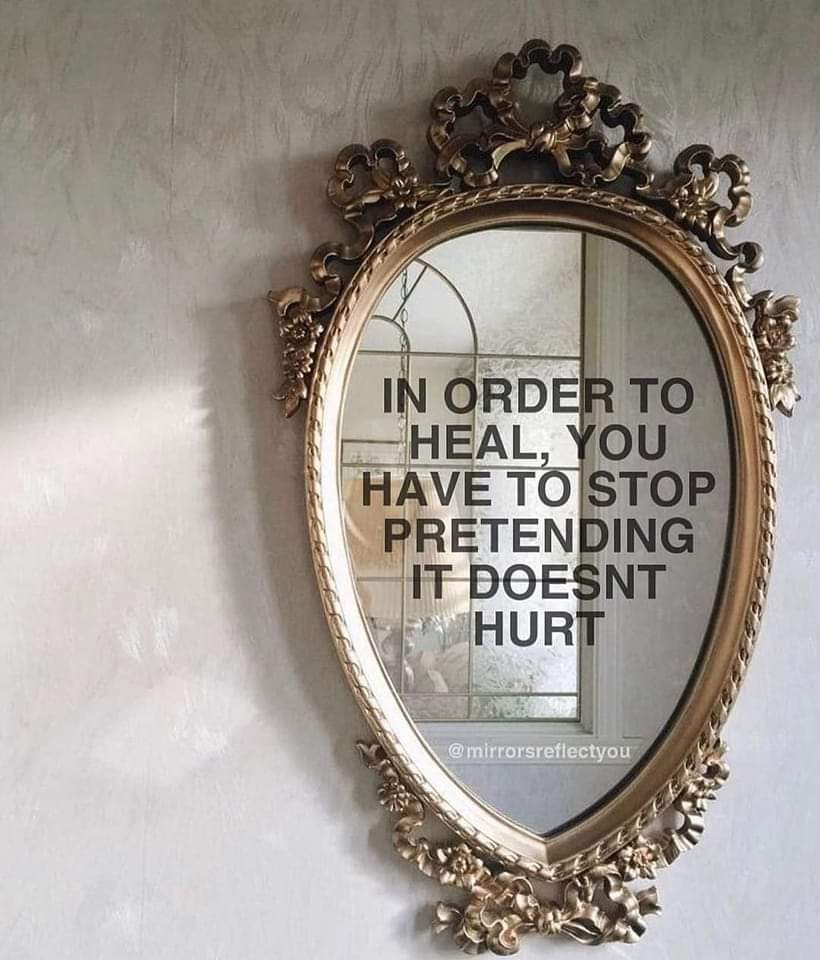 CMIYCUK's tweet photo. It does blinking hurt, every single bit of it, and it doesn't stop hurting does it? 

Own it.

A #Healing #Mindset acknowledges the pain, sits with it, then commits to the work in order to heal 🙏🏻 https://t.co/SUyIPSt9tw