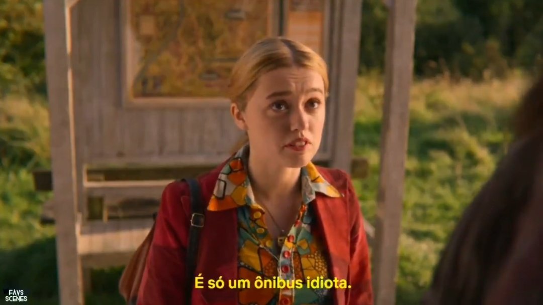 tracklist's tweet photo. 4 anos de "Sex Education" e a cena das meninas no ônibus segue sendo a maior da série. https://t.co/Pv0M7lgSDT