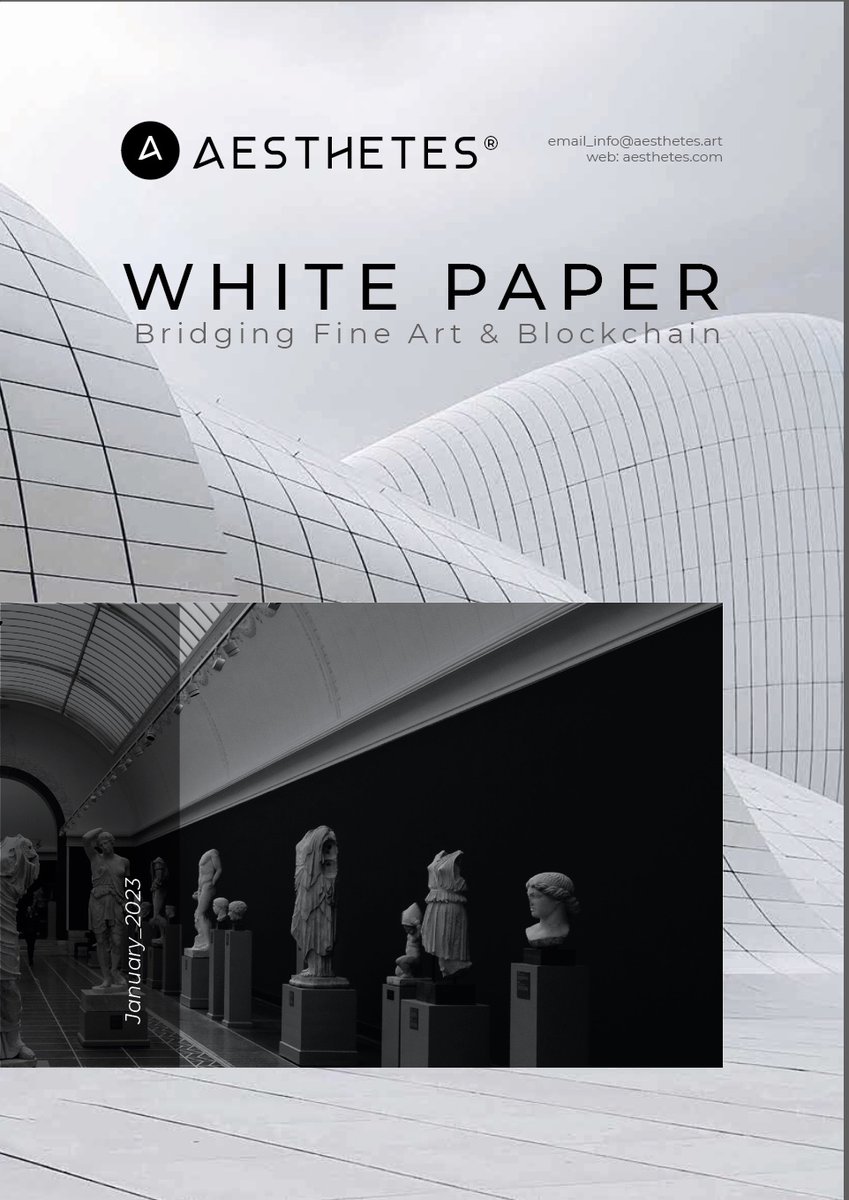 Tomorrow We release our new Whitepaper.

Be ready!

#XRPL #XRPLCommunity #NFT #NFTCommunity #Aesthetes #fineart #blockchain