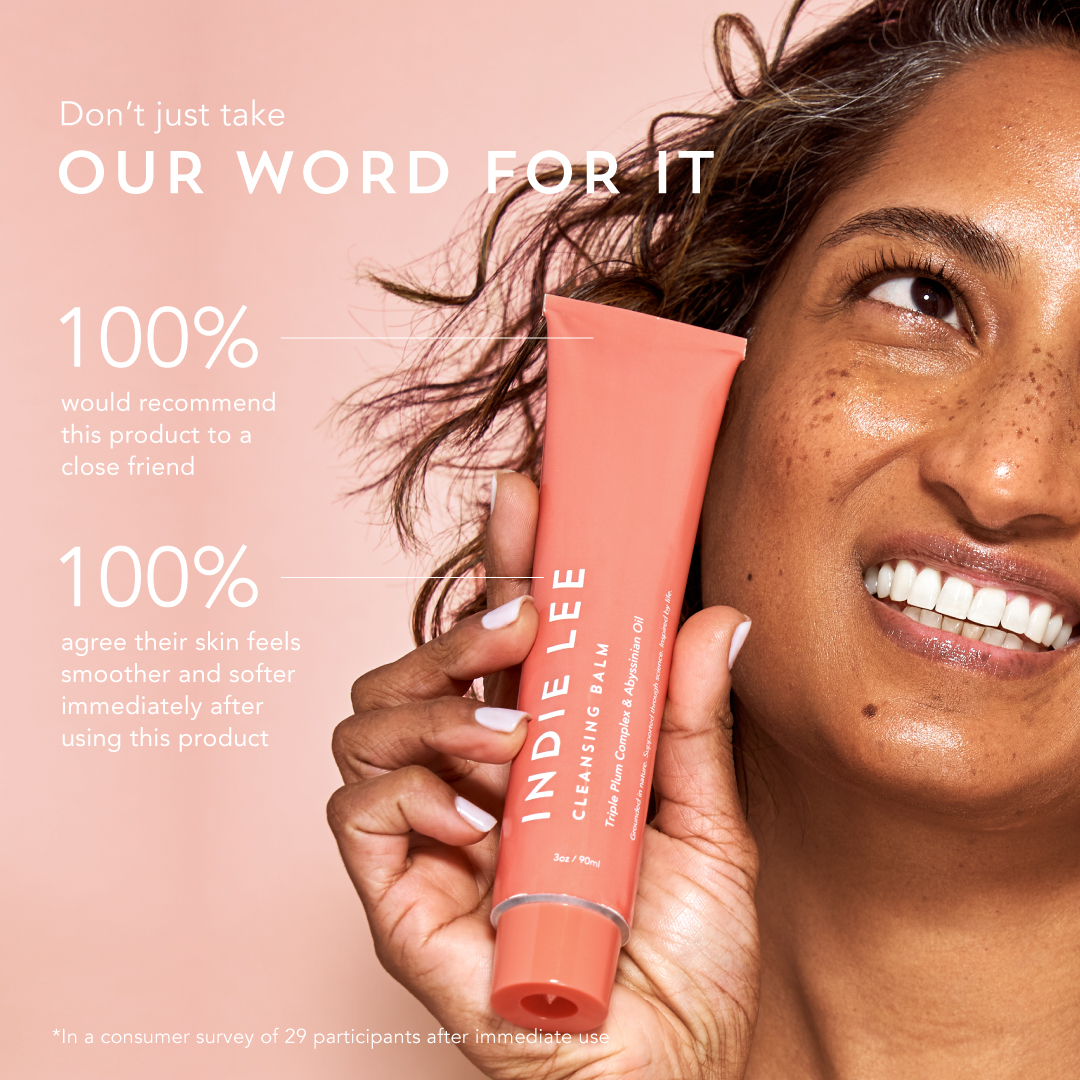 When we say "clean skincare with results" we mean it 👏

After 4 weeks of using AHA Exfoliating Solution:
🌟92% agree that their overall skin texture improved with use.
🌟92% agree that their skin looked clearer after use. 
🌟86% agree that it improved the appearance of fine line