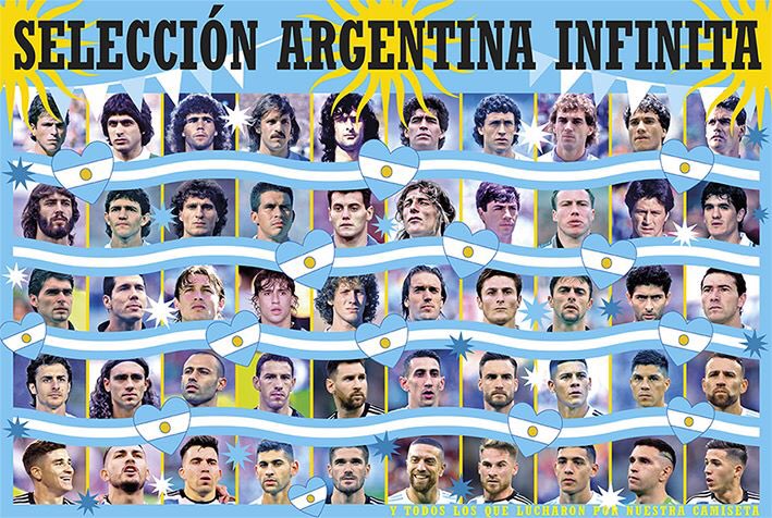 Relatoresconvos's tweet photo. Un querido amigo de la casa está vendiendo estos posters de “la selección infinita” a 400 pesitos. 

Comparto el link para quienes puedan dar una mano. Muchas gracias 🙌🏼

https://t.co/4vD84HLHKJ https://t.co/yxokTAtIru