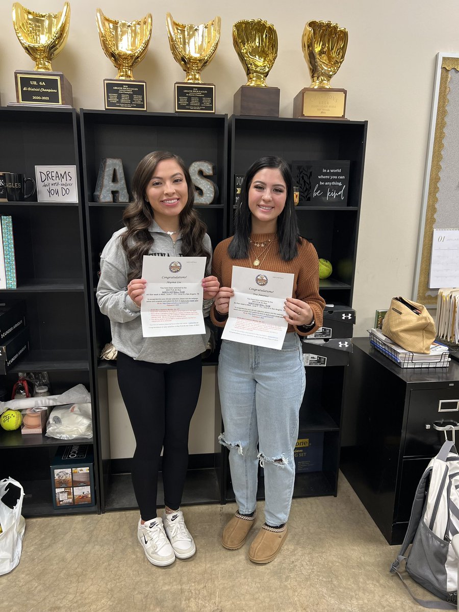 Congratulations to seniors Aiyona Lee and Teá Jimenez for being selected to play in the FCA All-Star Games this summer!! So proud of you girls and looking forward to a great senior season!