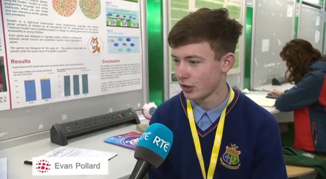 D_Dunne15's tweet image. A great day 1 at @BTYSTE.👏🏼 The @stjosephsrush students enjoyed some amazing @rtenews press coverage 🎥📸. Make sure to keep and eye out for them! @HTeehan @chris_o_connell @ciaranreade @rte @CodingDeptSTJ @BrilliantCFES @ceist1