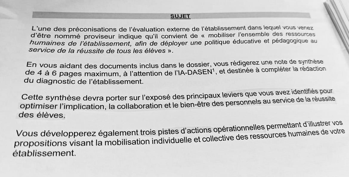 Romain_Sgr's tweet image. Sujet #CRPD2023 : Comment mobiliser l’intelligence collective dans la perspective d’une politique éducative et pédagogique mise au service de la réussite de tous les élèves ? #perdir2023 #sujet #concours #perdir