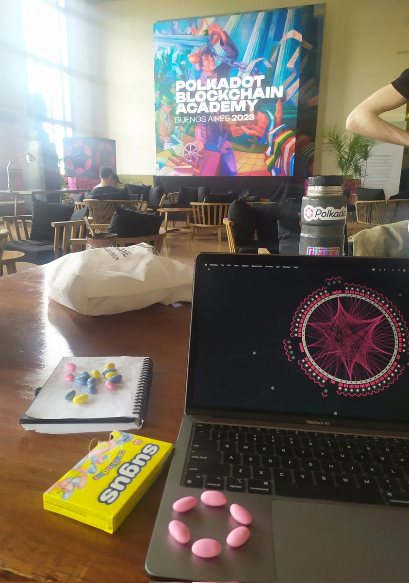 Ernihbo's tweet image. Terminando mi parachain en #PolkadotBlockchainAcademy