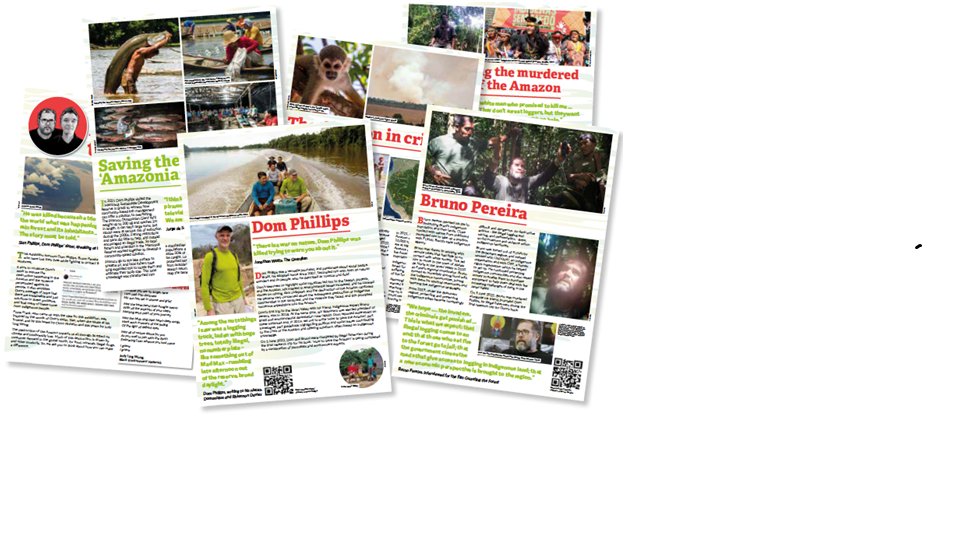 HaltonMill's tweet image. Our &quot;For Dom, Bruno &amp;amp; the Amazon&quot; exhibition is going on tour!  London @NUJofficial  @LancsUniLEC Preston Climate Emergency Centre... and your venue too, if you like!  More info here haltonmill.org.uk/our-for-dom-br…