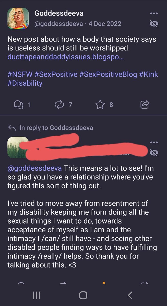goddessdeeva's tweet photo. This is why we do it. Put a MASSIVE smile on my face today. #SexPositive #SexBlog #SexPositiveBlog #DisabilityPositive https://t.co/JDedT6qNCp