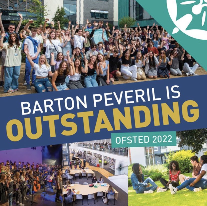 Barton Peveril has been rated Outstanding by Ofsted.

The recent inspection, which took place in November 2022, deemed the College Outstanding across all four key judgements: quality of education, behaviour and attitudes, personal development, and leadership and management.