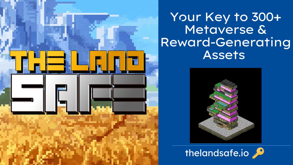 🚨WIN 10K $FNDR TOKEN!🚨
TheLandSafe is joining Founders Factory network!

Our virtual lands just got more valuable💎 
Holders will soon earn $FNDR to buy IRL items in <a href="/Factory_Dao/">Factory DAO</a> Marketplace💰

❤Like &amp; RT
👀Follow <a href="/TheLandSafe/">TheLandSafe</a>
😎Comment #RentHasUtility

Winner 1/15🎉