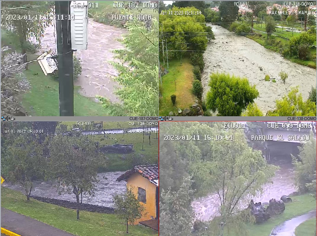 Cómplice FM on Twitter "Cuenca Algunas fotografías del aguacero