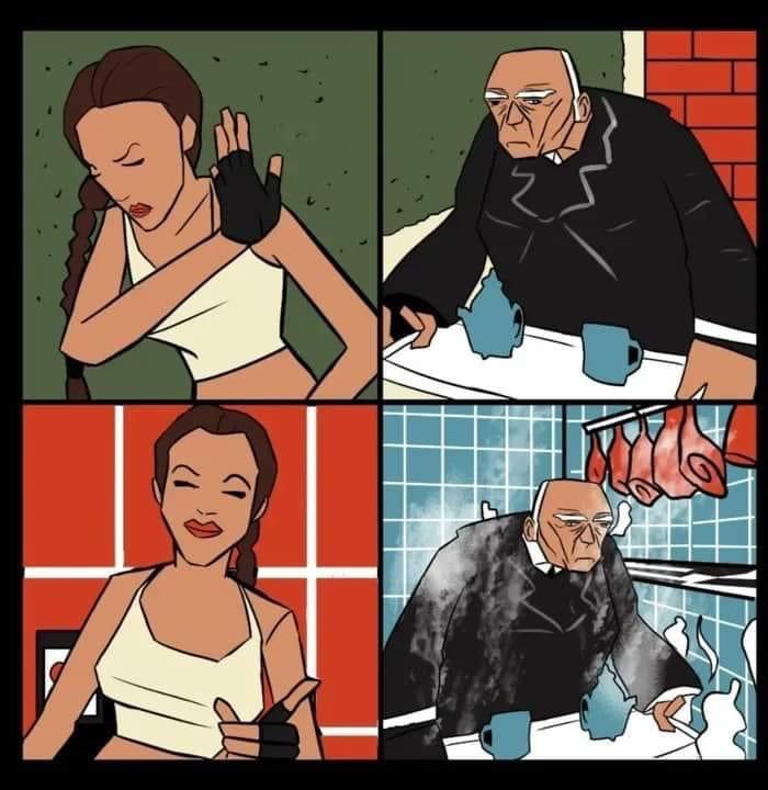 TreeTopArts's tweet image. If you know, you know. @CrystalDynamics #TombRaider #90skids #playstation #nostalgicgaming #IYKYK