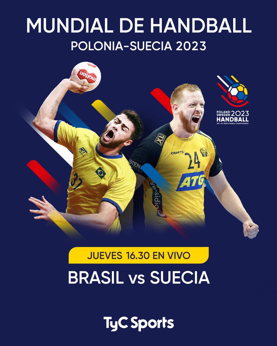 TyC Sports on Twitter "Mundial de Handball Por el Grupo C, Brasil