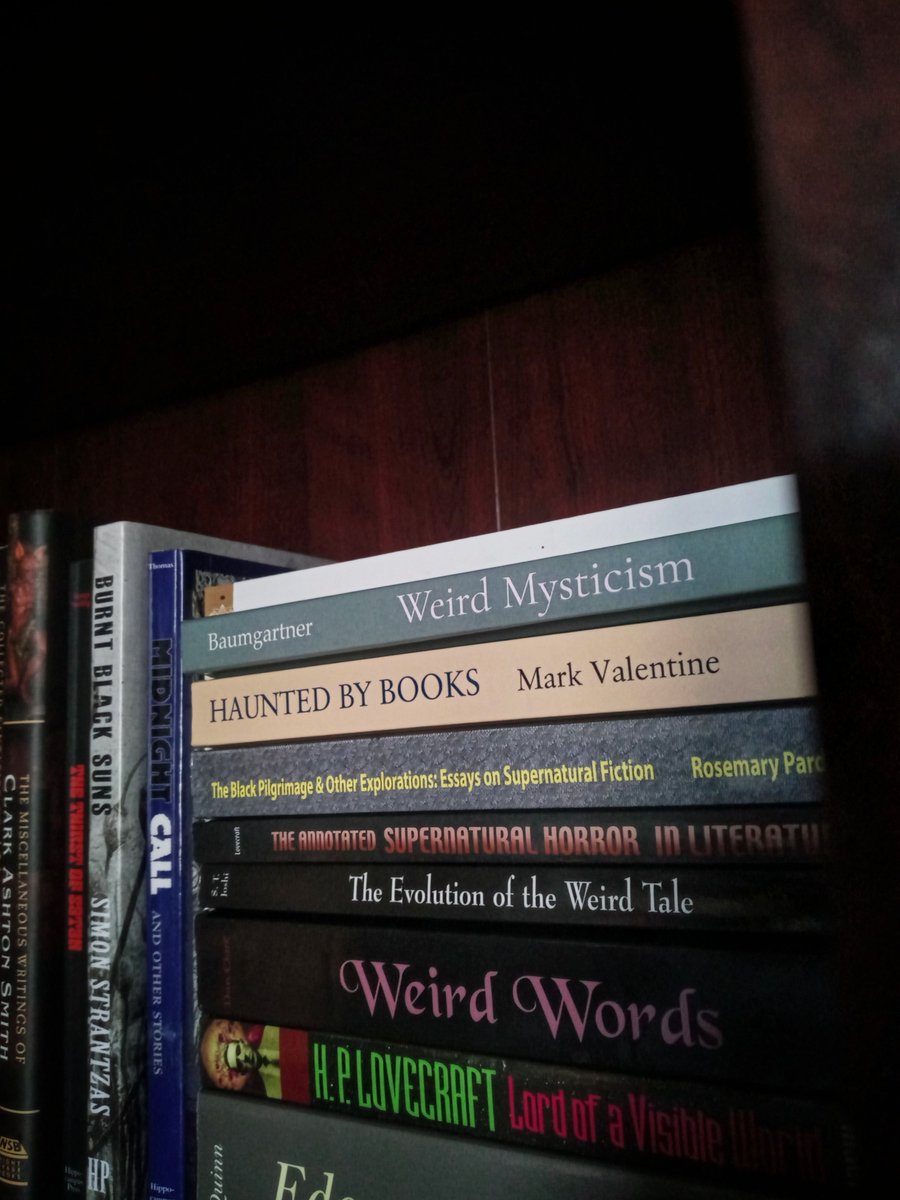 Weird_Friction's tweet photo. "Weird Mysticism: Philosophical Horror and the Mystical Text" by Brad Baumgartner, published by @LehighPress in 2021.
An academic work which explores the intersections of Weird Fiction, Philosophy, and Mysticism. 
ToC &amp; more in 🧵 https://t.co/ENzLFA9KI3