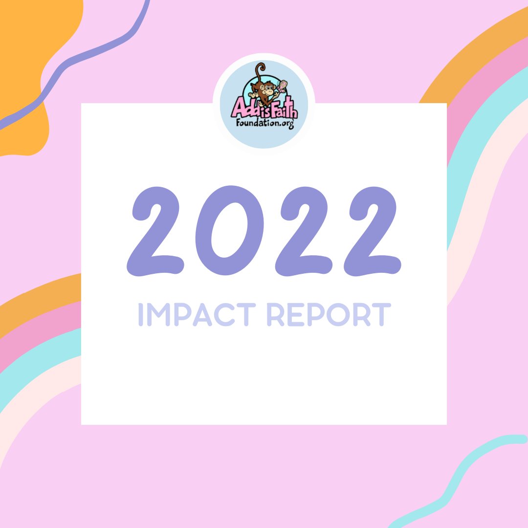 AddiFaith's tweet photo. Our 2022 Impact Report! All thanks to you, our supporters. Cheers to another year of giving 🐵✨
#cancerresearch #cancerfunding #addisfaithfoundation #childhoodcancerawareness https://t.co/2fneixz9cn
