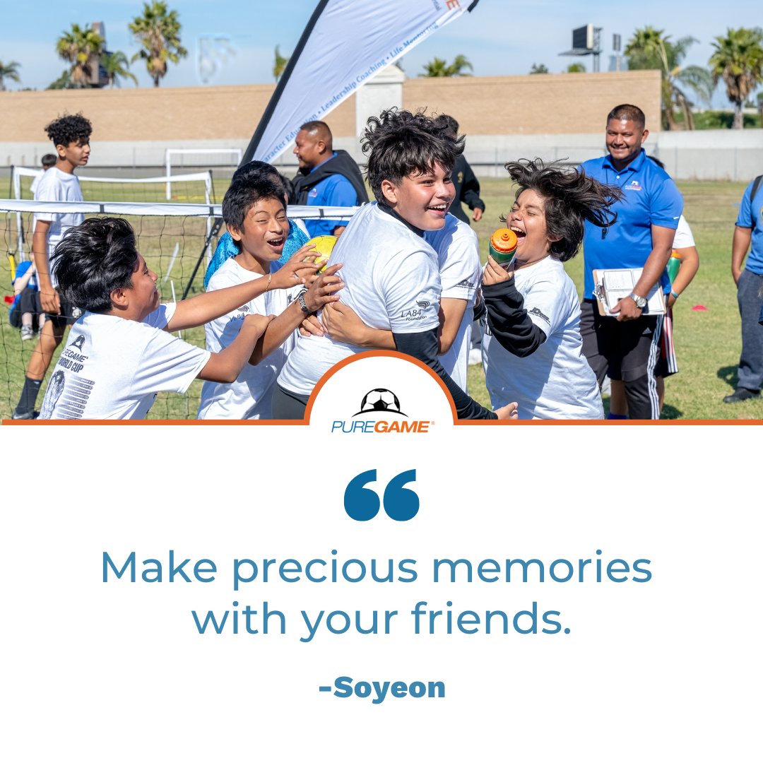 PureGame's tweet photo. #WisdomWednesday: Thank you, Soyeon, for sharing your wisdom!

What would you say if you could travel back in time and have a conversation with that scared fifth-grade version of yourself? Share your wisdom with a young person: https://t.co/DadQPVT45u https://t.co/TECdPcdBHT