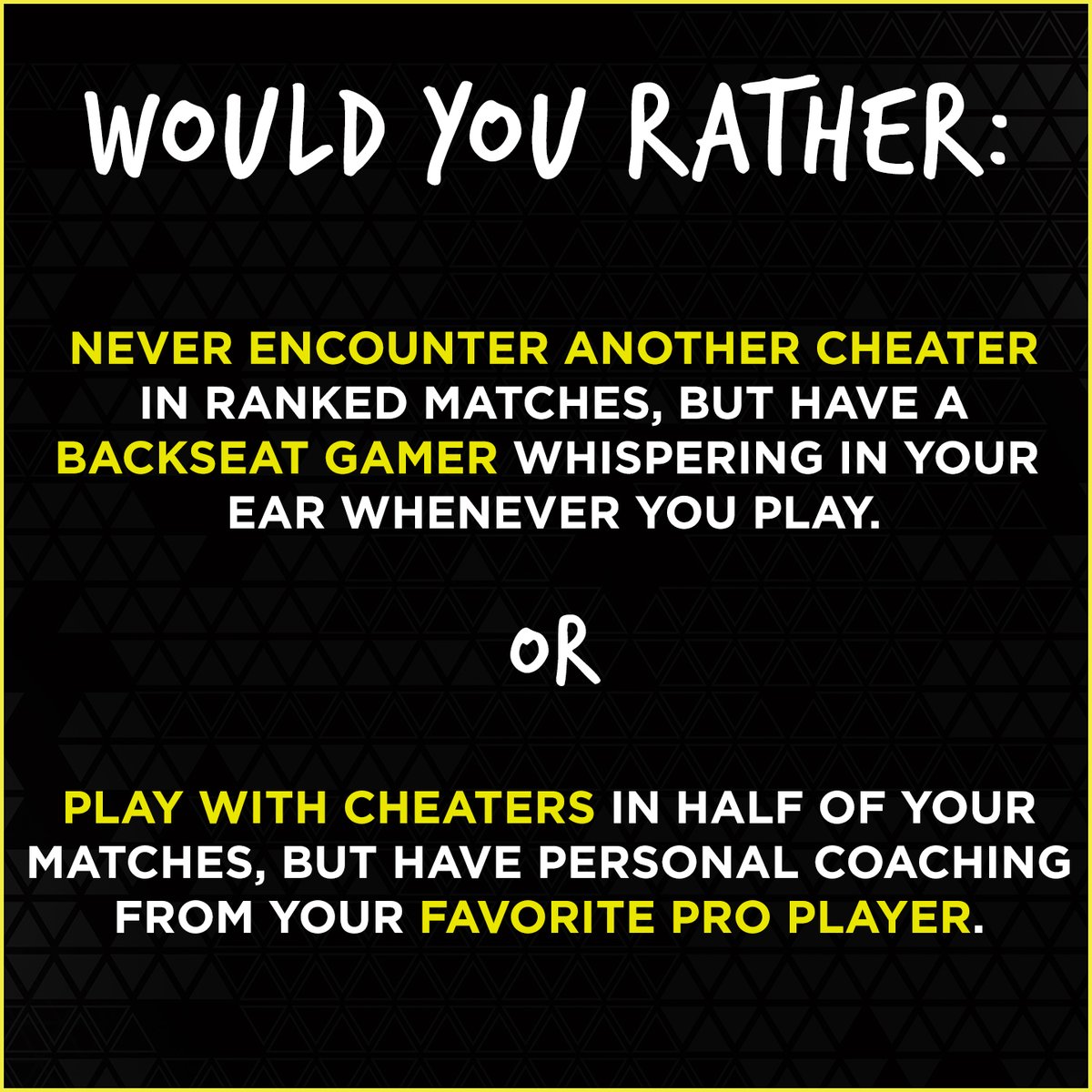 CORSAIR's tweet photo. Hard decision, or is it? 🤔 https://t.co/YdAkqEl4g1