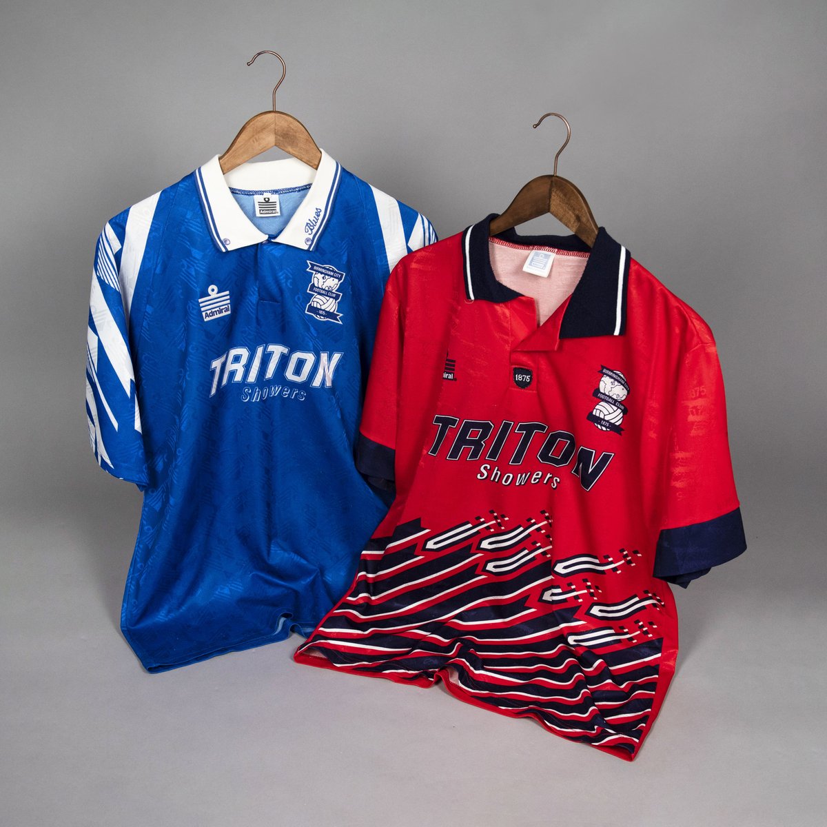 classicshirts's tweet photo. Birmingham City 1994 Home &amp; Away by Admiral 🔵🔴

Hitting the site tomorrow! https://t.co/g3cFaRfZV8