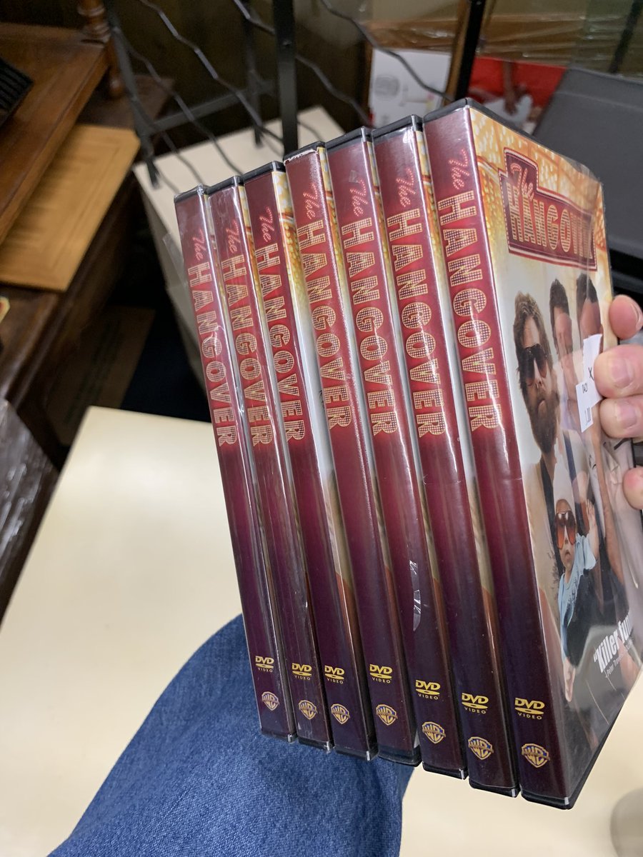 This is why I love Costco. Just found a 7-pack of “The Hangover” for $8.99.