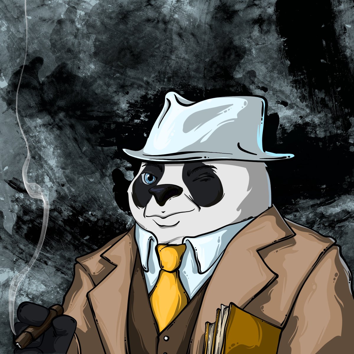 🧵In the bustling city of Pandalermo, there was a panda by the name of Vito "Paws" Pandazzo. He was a respected figure in the criminal underworld, known as one of the bosses of Pandici.

#CNFT #CardanoCommunity #CardanoNFT  #ADA #TPC #ThePandasCartel #CNFTs #CNFTproject #CNFTdrop