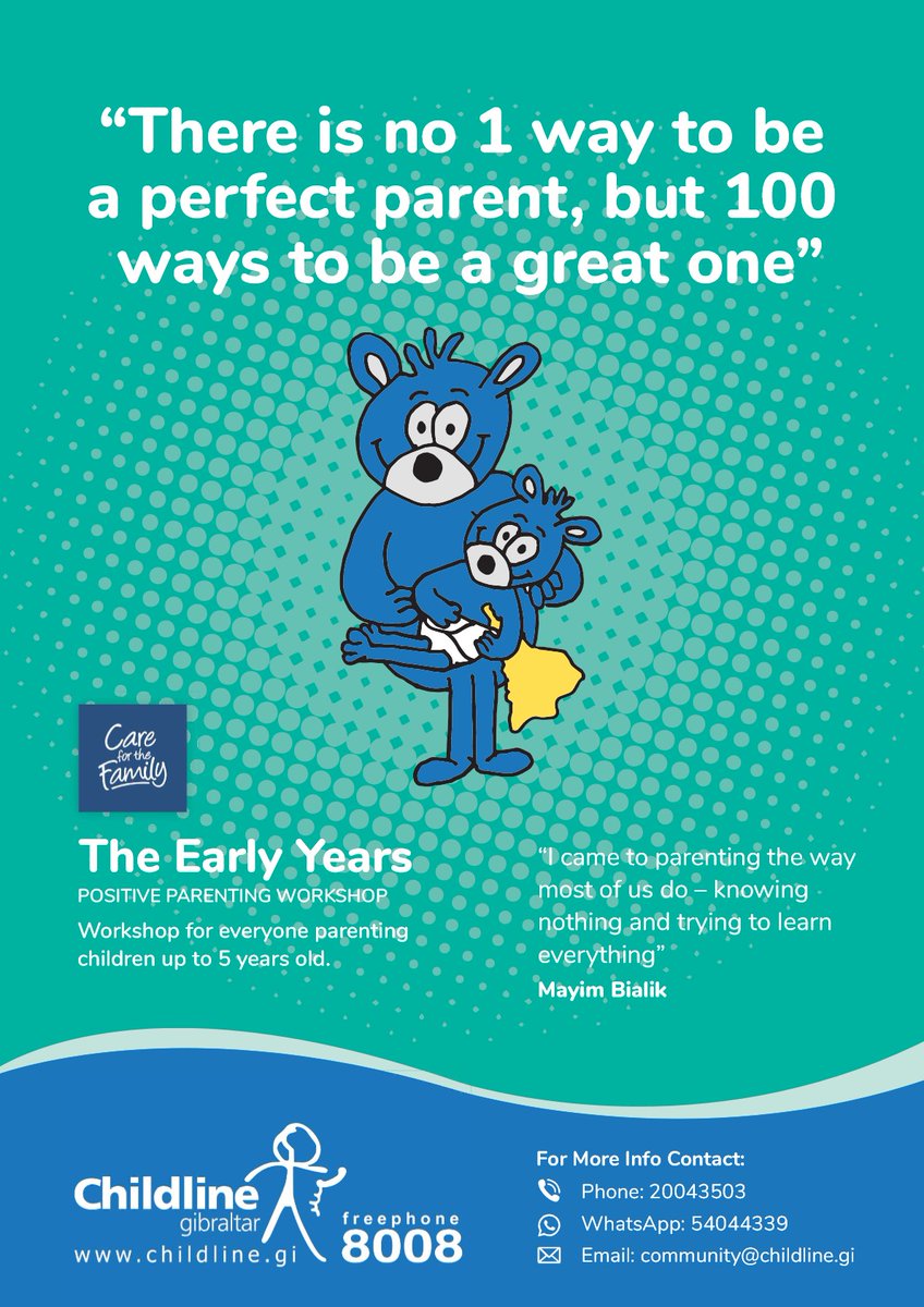 ChildlineGib's tweet photo. πThis year, resolve to become your best self πͺ
πTake part in our next sessions for #EarlyYears #Parents. We would love to support you on your #parenting journey.
#PositiveParenting #TimeOutForParents #EmpoweringParents https://t.co/aEGJekm6Hi