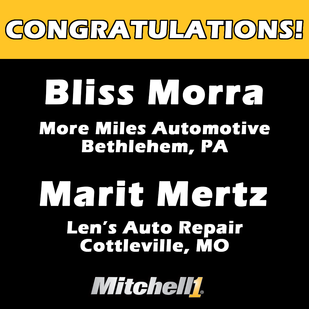 Mitchell1's tweet image. Thanks to everyone who visited us at #SEMA #AAPEX 2022 &amp;amp; congrats to our raffle winners: Bliss Morra of Bethlehem, PA &amp;amp; Marit Mertz of Cottleville, MO. They both won a $1,000 Best Buy gift card just for visiting us. We look forward to seeing you all at SEMA/AAPEX 2023!