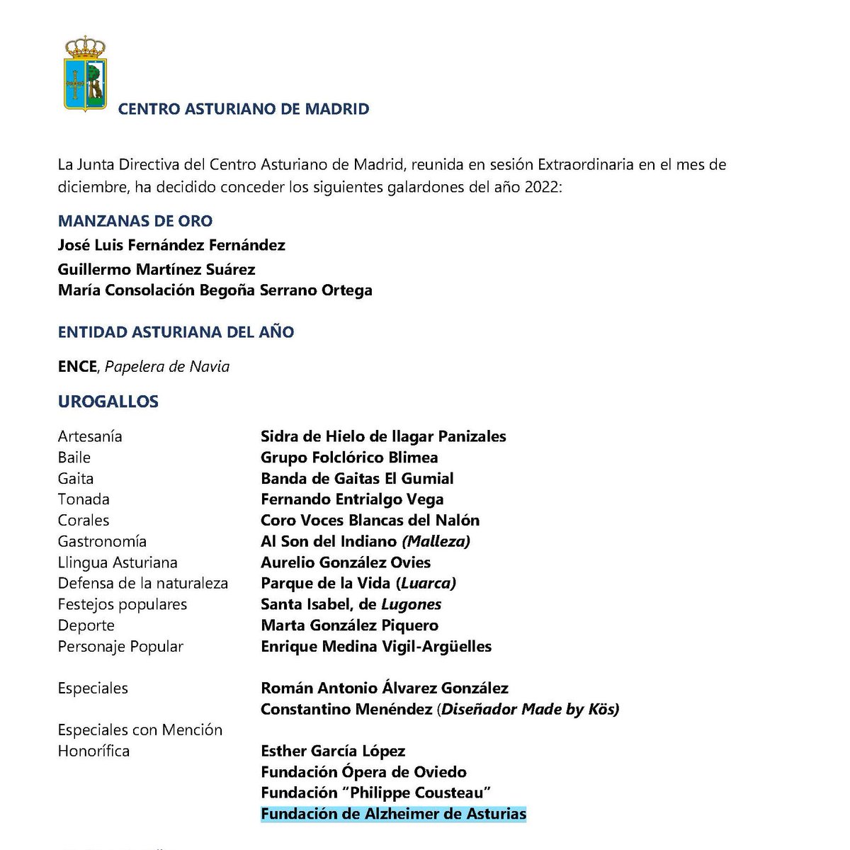 FUNDACION ALZHEIMER tweet media