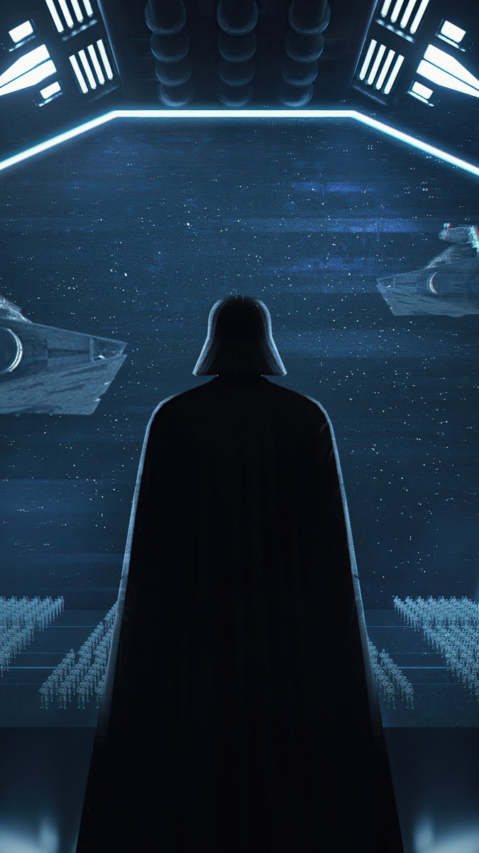 — ⠀ 

Vader’s ship has entered earths orbit. He’d simply observe from there for the time being.