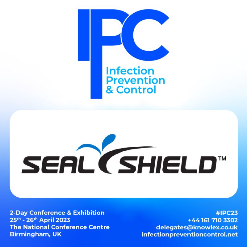 📢𝗘𝘅𝗵𝗶𝗯𝗶𝘁𝗼𝗿 𝗔𝗻𝗻𝗼𝘂𝗻𝗰𝗲𝗺𝗲𝗻𝘁📢

<a href="/SealShield/">Seal Shield™</a> will be exhibiting at UK's Largest Conference on Infection Prevention and Control on the 25th &amp; 26th April 2023 at the National Conference Centre in Birmingham.

#IPC23