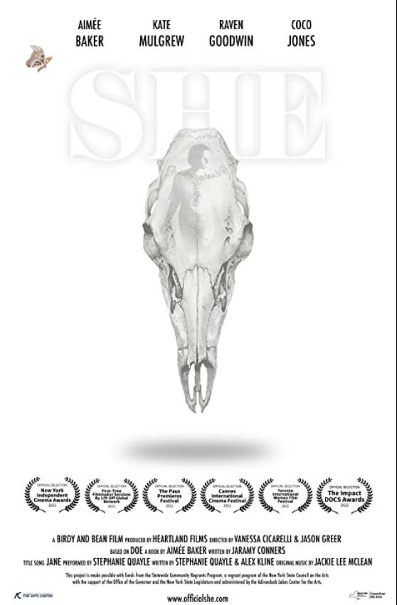 Aimee_Baker's tweet photo. In news I still can't believe I get to share: there is now a documentary abt my work honoring missing &amp; unidentified women, She, featuring @TheKateMulgrew as narrator and w/ @ravengoodwin &amp; @TheRealCocoJ giving voice to my poems, bringing this important issue to a wider audience https://t.co/TZc0Q2VxBL