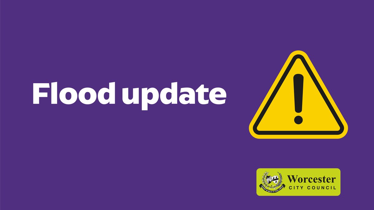 myworcester's tweet photo. The river level is expected to rise significantly over the next few days, so you are advised to avoid using Pitchcroft, Croft Rd, Newport St, Tybridge St or Cattlemarket #carparks. Information on alternative car parks is at https://t.co/ypzbXGMNMI
#Worcester #Floodaware #parking https://t.co/pl4IEa4Rtx