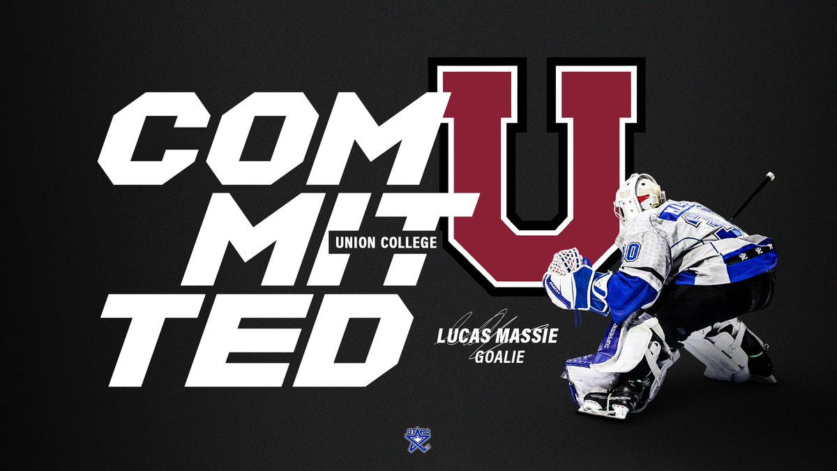 LincolnStars's tweet photo. Congratulations to Stars netminder @lucas_massie for committing to @Unionmhockey! #StarsRise📈 

Details: https://t.co/HOCF2g9wBR https://t.co/QRtMi4fjXJ