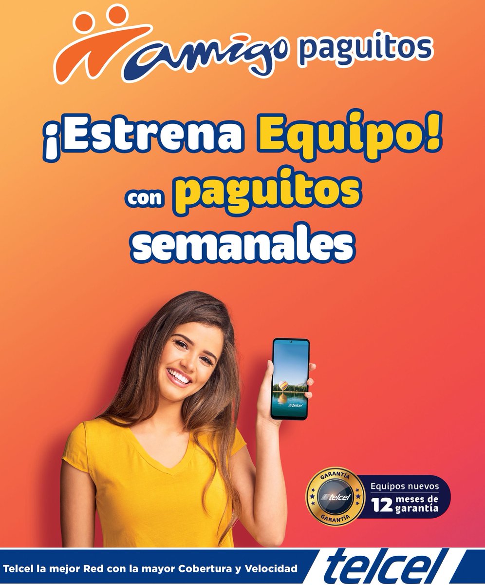 telcelS2000's tweet photo. Adquiere hoy mismo un Amigo Kit y llévatelo a semanalidades, con ✅ AMIGO PAGUITOS✅
únicamente debes de contar con:
🔰INE vigente.
🔰Número celular.
🔰Correo electrónico.
ℹ️ Más Información ℹ️
https://t.co/S03M2mjsau https://t.co/A3jDzyZZwC