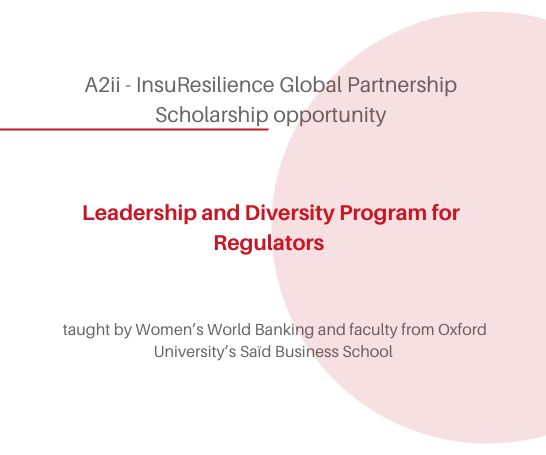 📢A2ii and @IGPGender are offering a scholarship for a senior official & high-potential woman to attend the #leadership program, where they will develop a #genderinclusive policy initiative to drive change. Apply by 31 January! 👉a2ii.org/en/news/schola…
#inclusiveinsurance