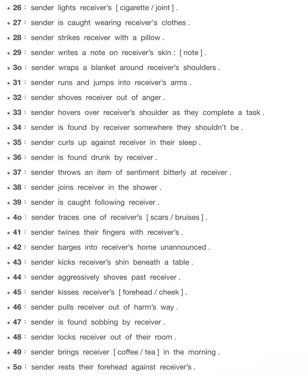 struckback's tweet image. //  Like the tweet to receive a starter with a random prompt!
Or comment which one you want?

These will vary in length.
Might be a bit selective.