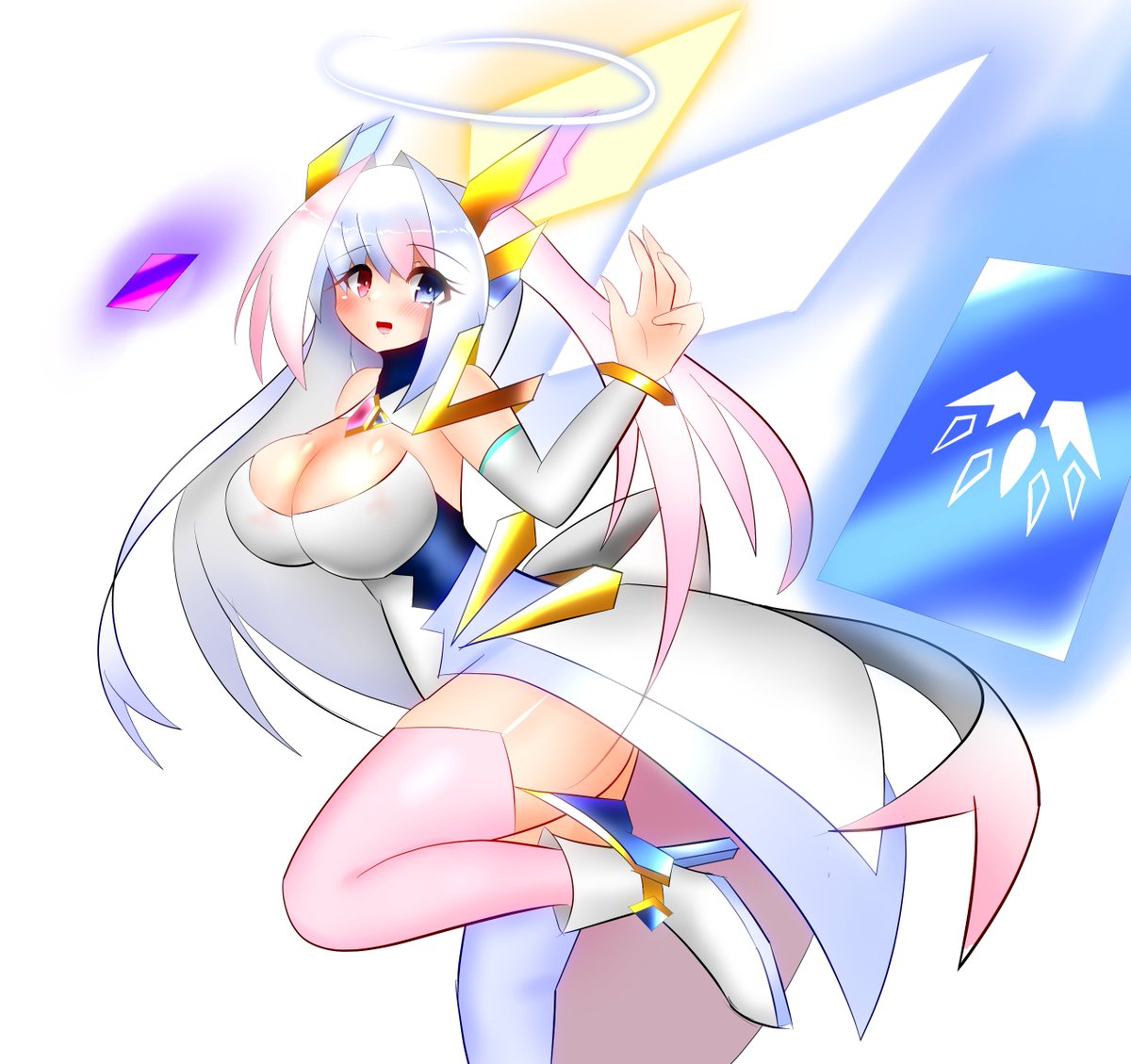 うちの子レヴェリーヴァイスの究極のフォーム『ルナティックフォニム・オリジン』と『ルナティックフォニム』
原初の3フォームすべての力を持つ姿と全フォームの力を持つ姿。
後者は…設定的にまだ登場してません…。 