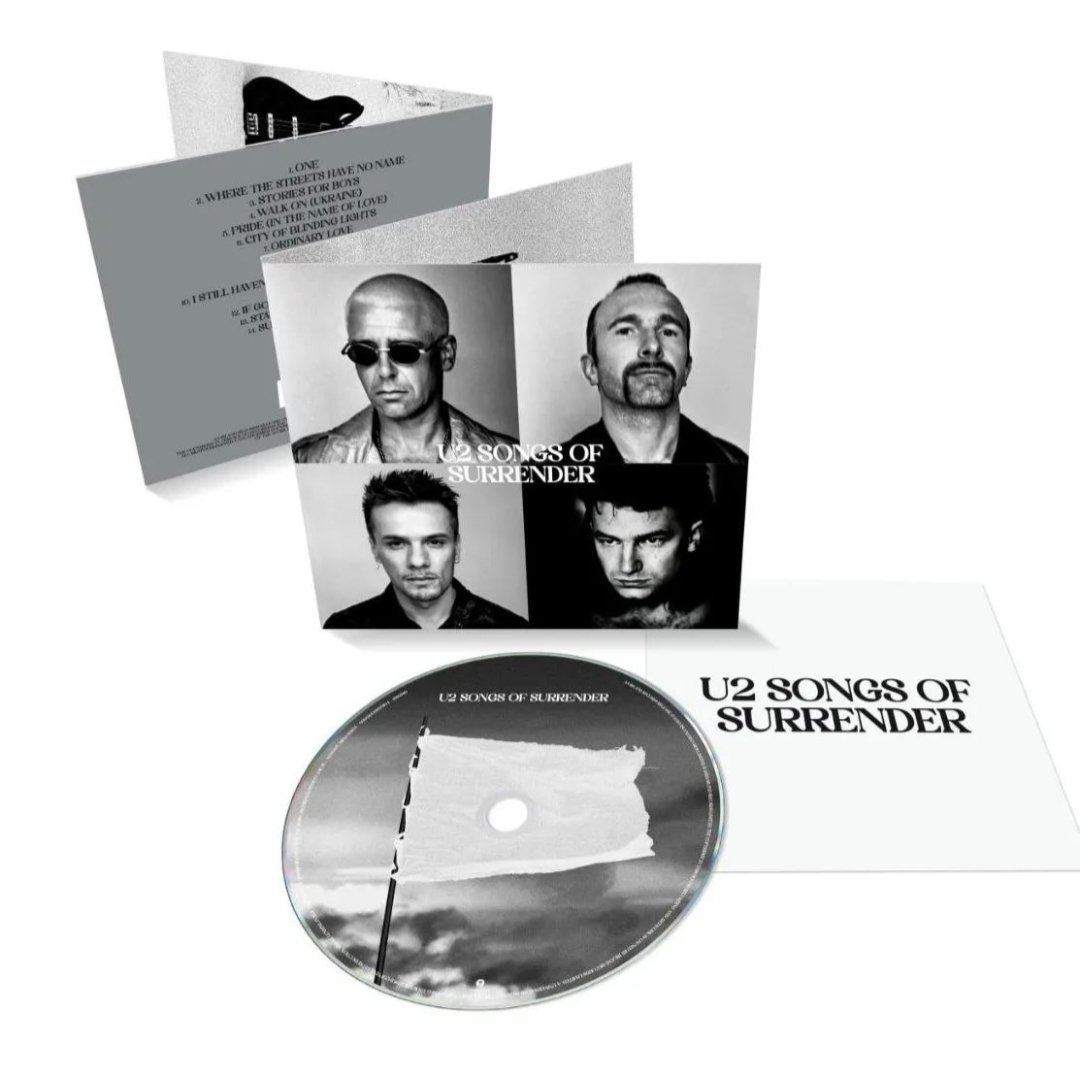 U2MDR's tweet photo. Songs of Surrender saldrá en 3 versiones: 2LP vinilos, una caja deluxe con 4 CD's y un CD simple con 16 tracks. Estará disponible en Amazon. 17 Marzo. #U2 #u2 #U2SOS40 #u2songsofsurrender https://t.co/evcbTs1yRn