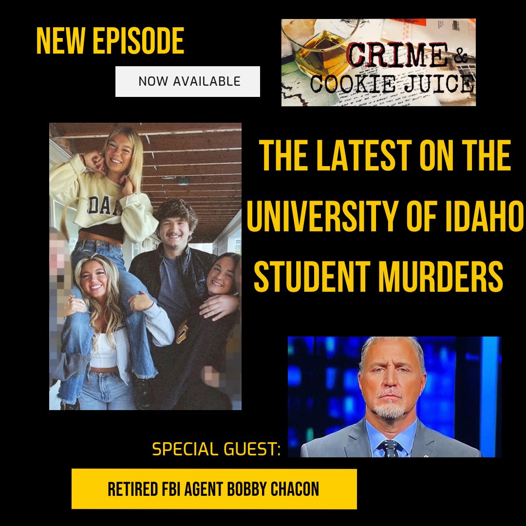 DNA on a knife sheath, cell phone tower pings, a PhD criminology student, and a frightened eyewitness. Join Chris &amp; Fatima as they speak with retired FBI Agent Bobby Chacon about the latest evidence in the Idaho murders case. DNA expert Arthur Young also weighs in #idahomurders