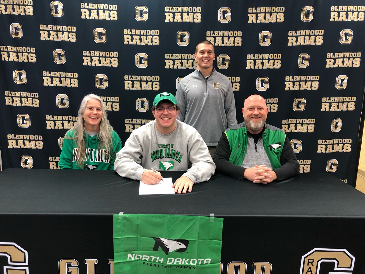 GCHSFB's tweet photo. Congrats to our next Division 1 Football player, Logyn Eckheart, on his signing with the University of North Dakota! 
@EckheartLogyn https://t.co/KNVHqnIgcj