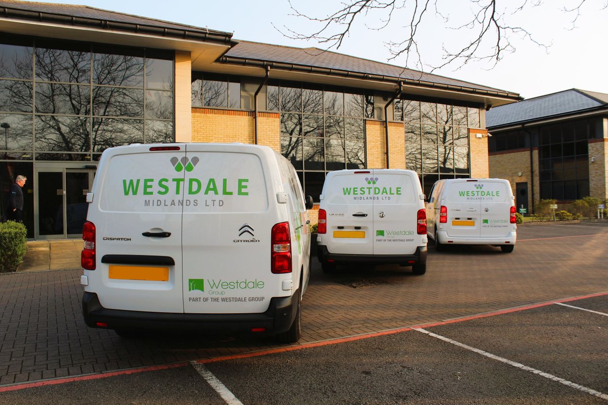If your #fleet is always on the road, consistent branding of your vehicles is an essential part of business advertising. Here are 3 vans we've signwritten for Westdale Midlands looking all smart and uniform. #fleetgraphics