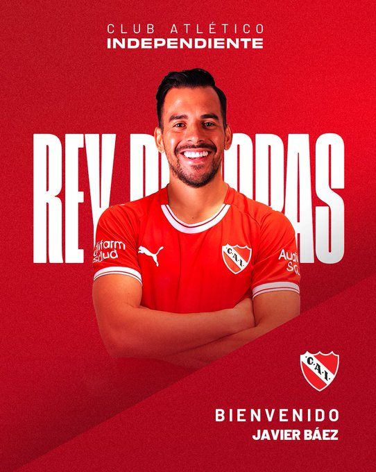 Noveno refuerzo oficial de Independiente : Javier Baez FmNFluZWYAMHy3a?format=jpg&name=small