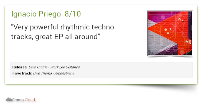 uwethoma_inside's tweet photo. Ignacio Priego supports: Uwe Thoma - Work Life Distance 8/10 #newrelease https://t.co/yGJ099q9wb https://t.co/tIsBITDdhD