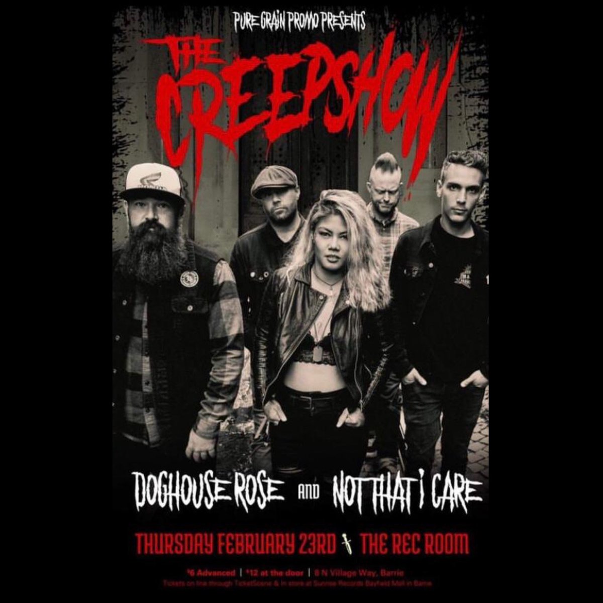 Big show announced. Tickets ticketscene.ca/events/43418/