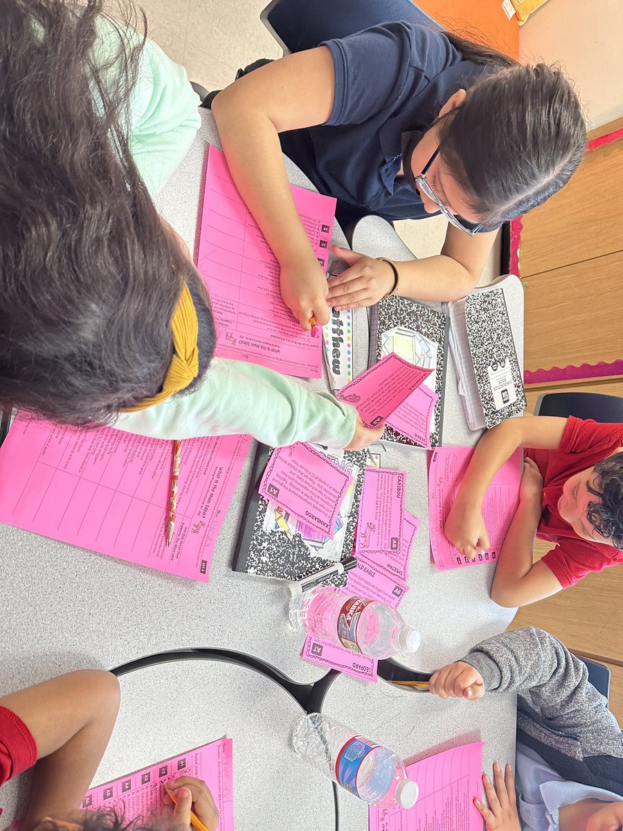 MsRiddle20's tweet photo. Central Idea Stations! We worked together and independently to identify the central idea in various texts! #rangeridernation https://t.co/b6M2oeMGOQ