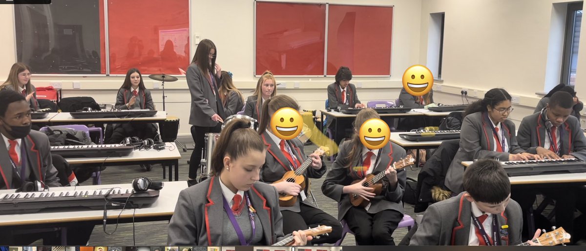 A wonderful lesson with lots of points handed out to the talented Year 9 musicians. Well done all! 👏👏👏