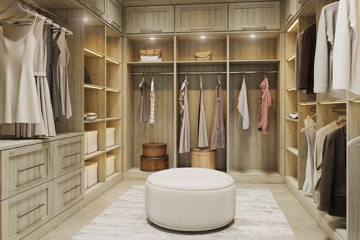 Do you have home remodel goals for 2023? How about a walk-in closet for your master bedroom? Yes, please!

Lincoln Cabinet will help you w/those 2023 goals

Chalet door | Argento textured melamine w/grain

#LincolnCabinet #WalkinCloset #showplacecabinetry